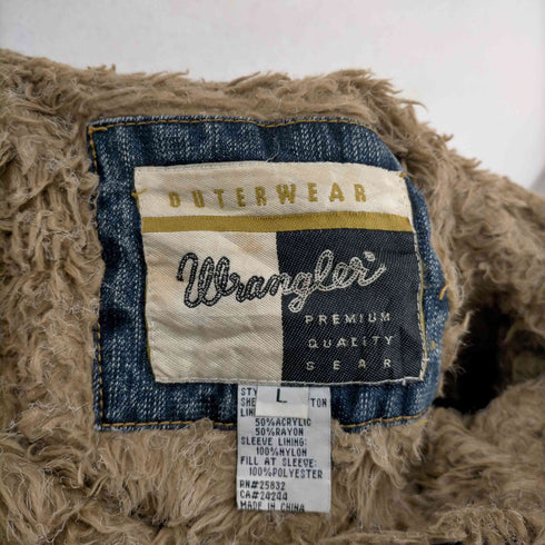 ラングラー Wrangler デニムボアジャケット レディース JPN:L