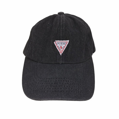 ゲスジーンズ GUESS JEANS TRAIANGLE LOGO DENIM 6-PANEL CAP デニムキャップ レディース ONE SIZE