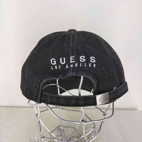 ゲスジーンズ GUESS JEANS TRAIANGLE LOGO DENIM 6-PANEL CAP デニムキャップ レディース ONE SIZE