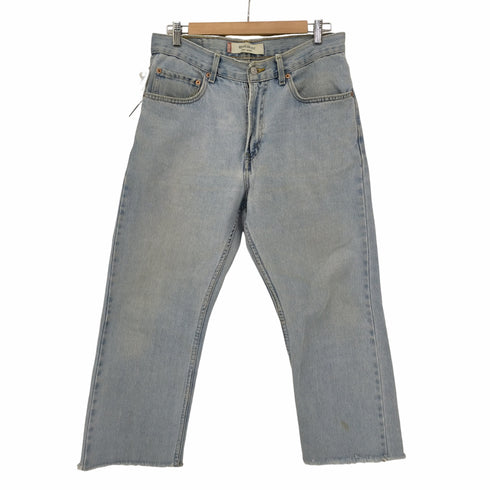 リーバイス Levis 505 REGULAR FIT カットオフデニムパンツ メンズ US:32-33
