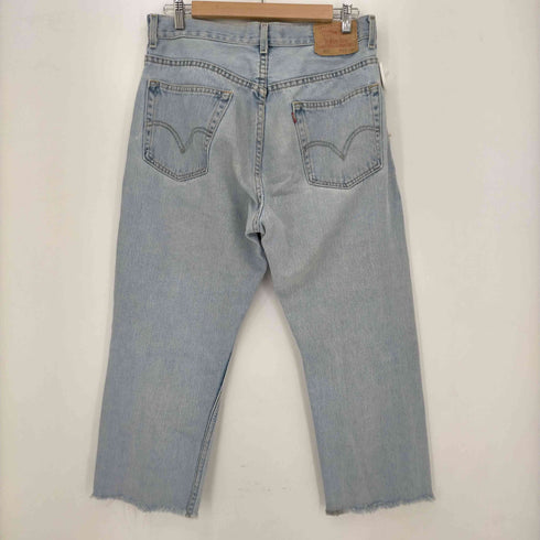 リーバイス Levis 505 REGULAR FIT カットオフデニムパンツ メンズ US:32-33