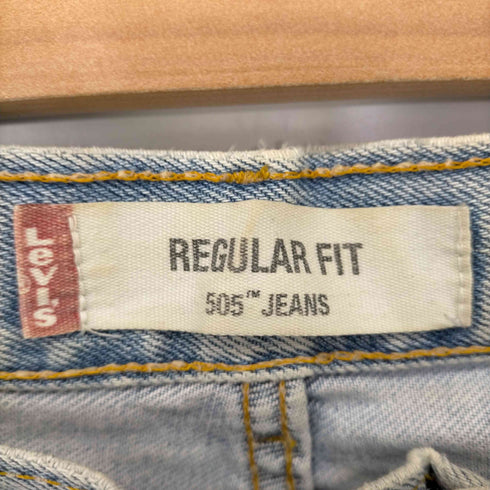 リーバイス Levis 505 REGULAR FIT カットオフデニムパンツ メンズ US:32-33