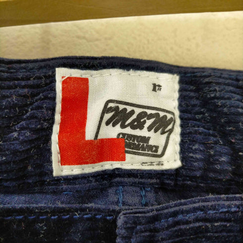 エムアンドエム M&M CORDUROY PANTS メンズ JPN:L