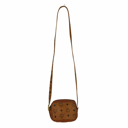 エムシーエム MCM WEST GERMAN LEATHER MUNCHEN BAG モノグラム レザー ミニショルダーバッグ レディース