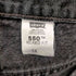 リーバイス Levis 00S 02年製 01月 ボタン裏125 550 後染め ブラックデニムショーツ メンズ 34