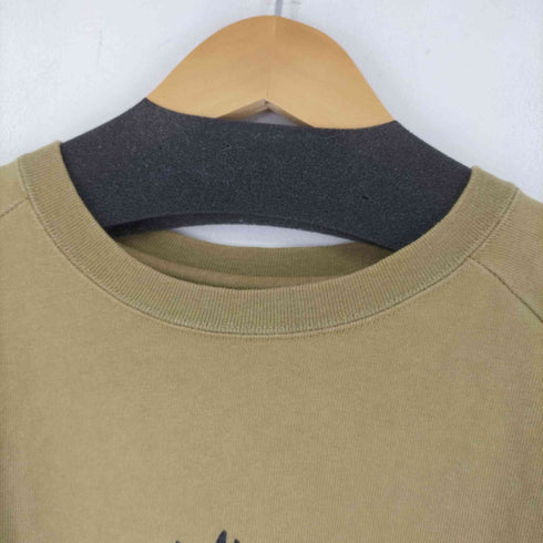 マウンテンスミス MOUNTAINSMITH FRONT LOGO LONG TEE フロントロゴロングTシャツ (BEIGE) メンズ JPN:L