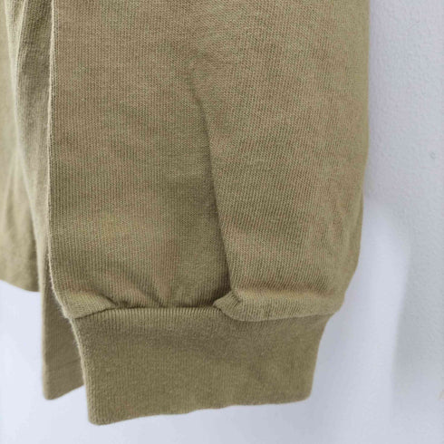 マウンテンスミス MOUNTAINSMITH FRONT LOGO LONG TEE フロントロゴロングTシャツ (BEIGE) メンズ JPN:L