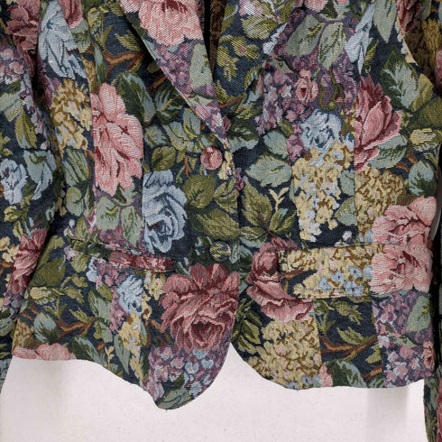 クレイジーホース CRAZY HORSE 花柄刺繍ジャケット レディース JPN:XL
