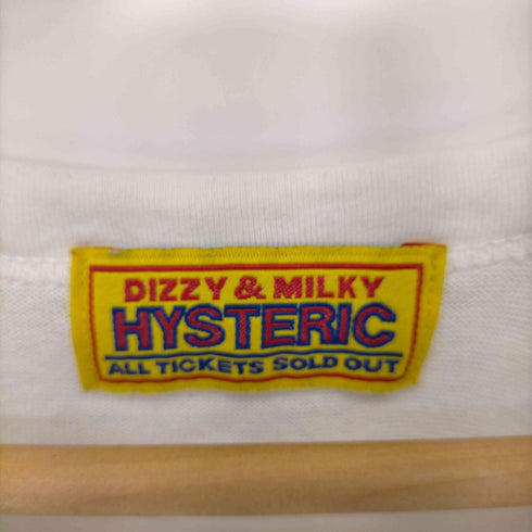 ヒステリック HYSTERIC DIZZY & MILKY オーバーサイズTシャツ メンズ FREE