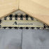アクアスキュータム AQUASCUTUM シルク混 2B 千鳥格子 テーラード ジャケット サイドベンツ メンズ 96-84-175