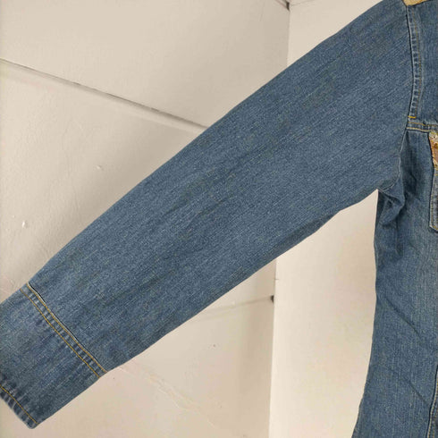 FUSHA JEANS 刺繍リメイクデニムジャケット レディース JPN:M