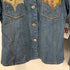FUSHA JEANS 刺繍リメイクデニムジャケット レディース JPN:M