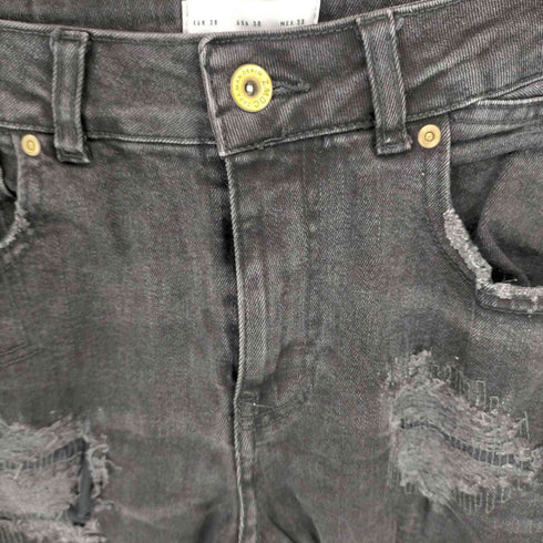 ZDMC ダメージ加工スキニーデニムパンツ メンズ 30