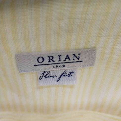 オリアン ORIAN イタリア製 L/Sボーダーシャツ メンズ JPN:S