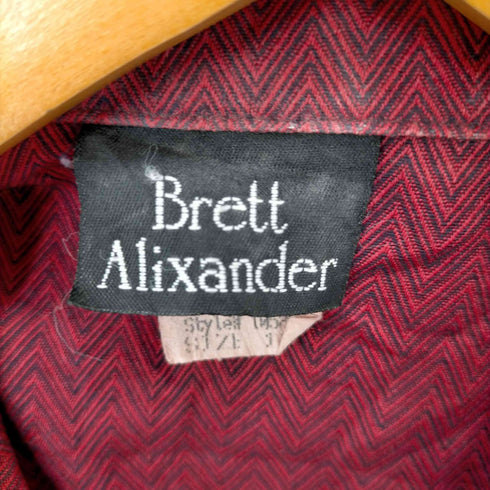 brett alixander レーヨンシャツジャケット レディース