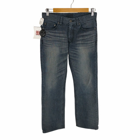バーバリーブラックレーベル BURBERRY BLACK LABEL ストレートデニムパンツ メンズ 73