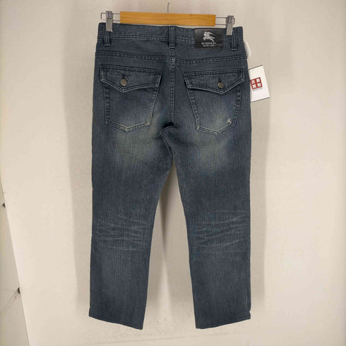 バーバリーブラックレーベル BURBERRY BLACK LABEL ストレートデニムパンツ メンズ 73