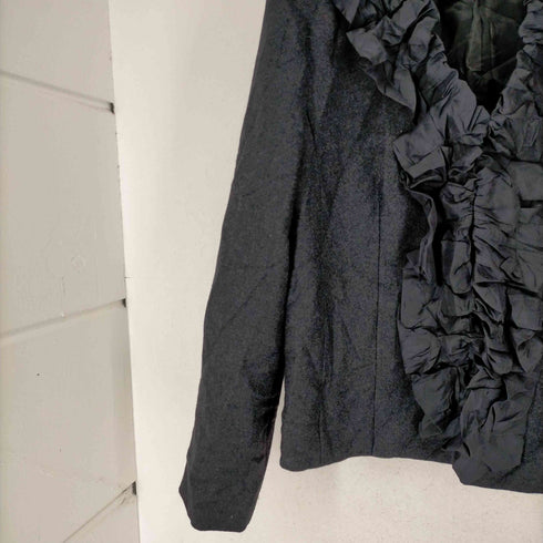 ジェイクルー J.CREW フリルウールジャケット レディース 12