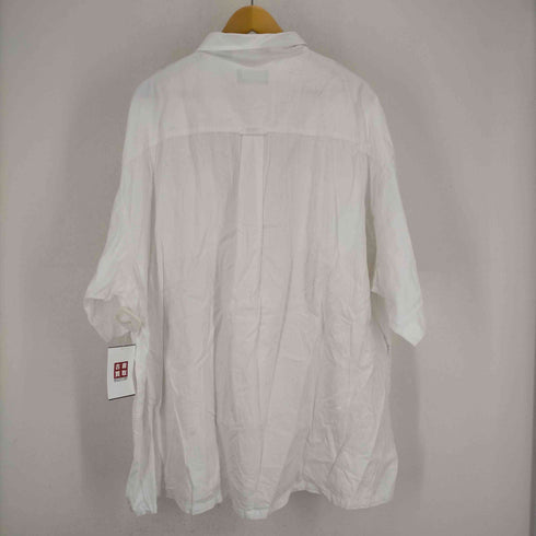 ヘリンボーン柄 オーバーサイズアロハシャツ メンズ 3XL