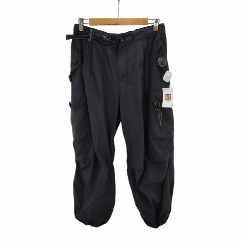 アンドワンダー and wander oversized cargo pants field level メンズ L