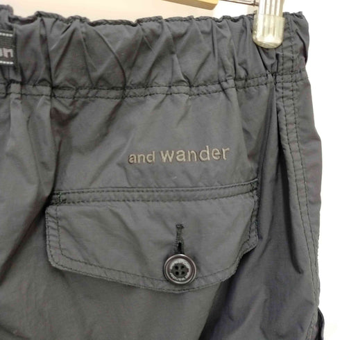 アンドワンダー and wander oversized cargo pants field level メンズ L