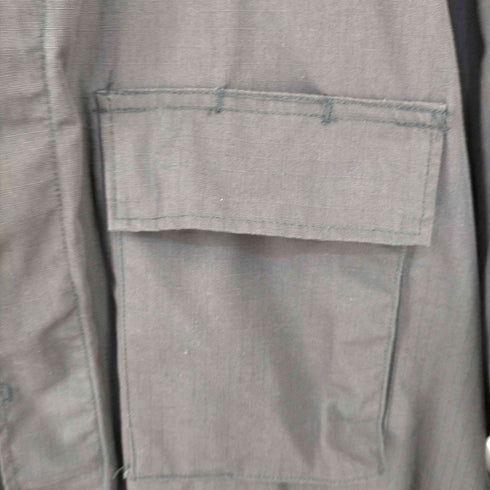 COMBAT CLOTH USA製 リップストップ BDUジャケット メンズ X-LARGE LONG
