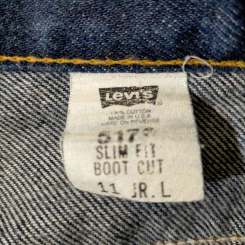 リーバイス Levis USA製 ボタン裏512刻印 517 ブーツカットデニムパンツ メンズ L
