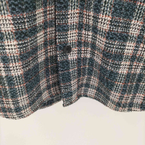 ザラ ZARA RELAAXED FIT チェック柄 ダブルポケット シャツ ジャケット メンズ import:S