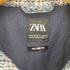 ザラ ZARA RELAAXED FIT チェック柄 ダブルポケット シャツ ジャケット メンズ import:S