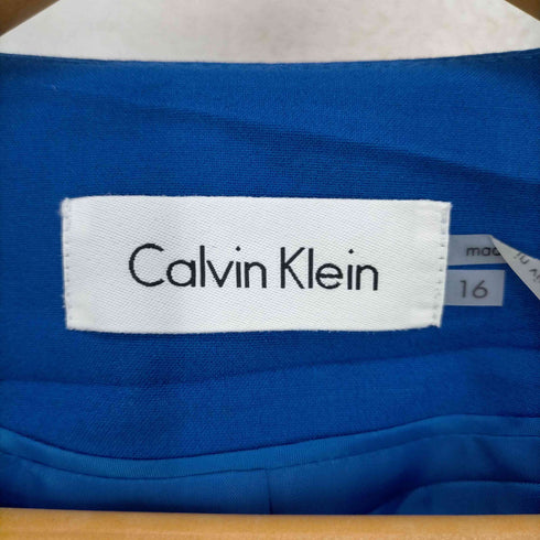 カルバンクライン CALVIN KLEIN ノーカラージャケット レディース UK:16