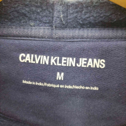 カルバンクラインジーンズ Calvin Klein Jeans 裏起毛 ロゴプリント プルオーバー パーカー メンズ JPN:M