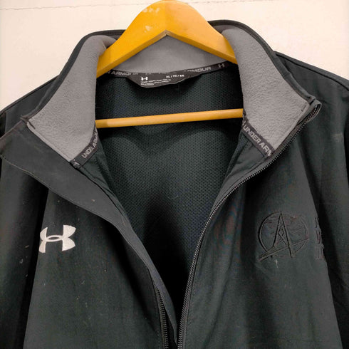 アンダーアーマー UNDER ARMOUR ロゴ刺繍ジップアップジャケット メンズ JPN:XL