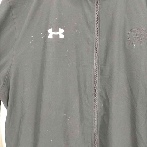 アンダーアーマー UNDER ARMOUR ロゴ刺繍ジップアップジャケット メンズ JPN:XL