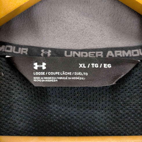 アンダーアーマー UNDER ARMOUR ロゴ刺繍ジップアップジャケット メンズ JPN:XL