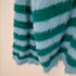 スンネイ SUNNEI STREGATTO HIGH NECK LONG SLEEVE / azure & green stripes メンズ import:M