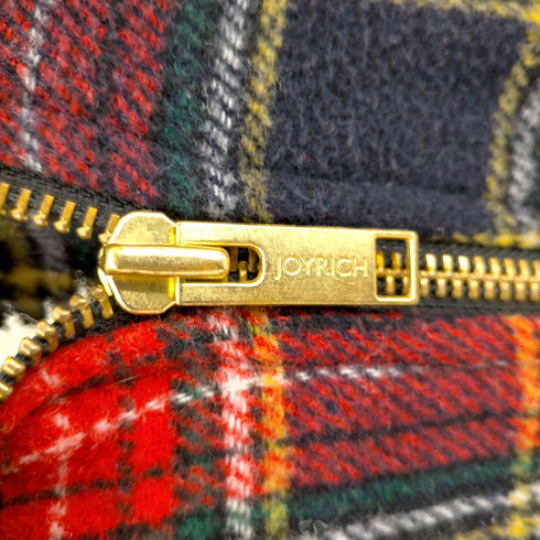 ジョイリッチ JOYRICH タータンチェック ボアジャケット メンズ JPN:S