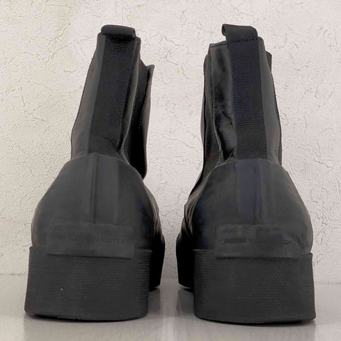 ドリスヴァンノッテン DRIES VAN NOTEN ラバー レザー コンビ チェルシーブーツ メンズ EUR:41