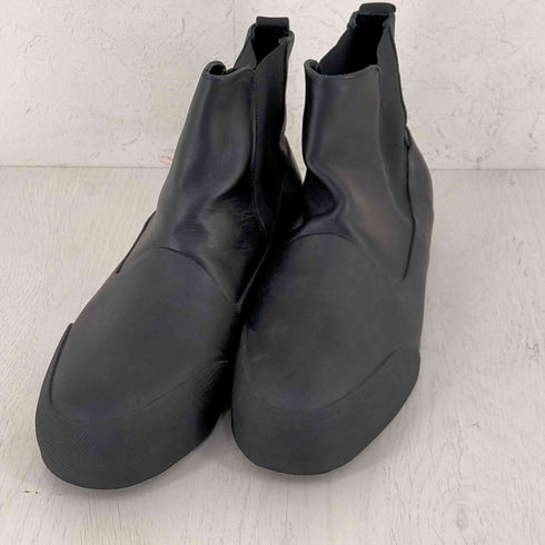 ドリスヴァンノッテン DRIES VAN NOTEN ラバー レザー コンビ チェルシーブーツ メンズ EUR:41