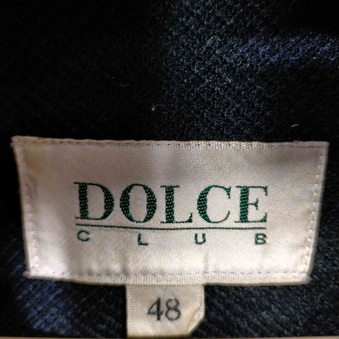 {DOLCE CLUB 90S 裏地キルティング ニットブルゾン メンズ JPN:48