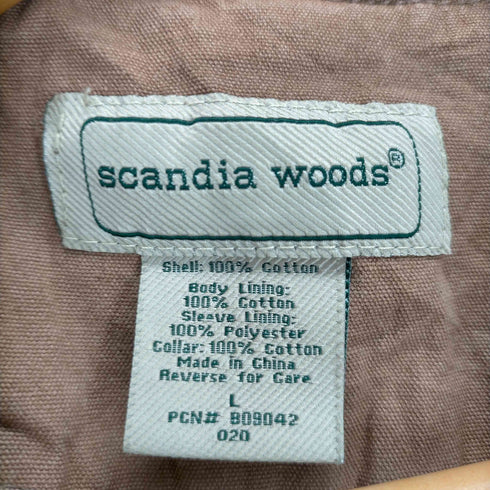 スカンディアウッズ scandia woods 襟コーデュロイ カバーオール メンズ import:L