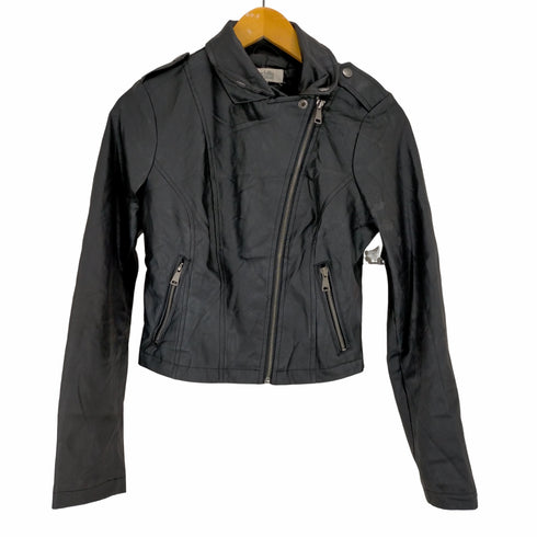 シャーロットルッセ Charlotte Russe フェイクレザーライダースジャケット レディース JPN:S