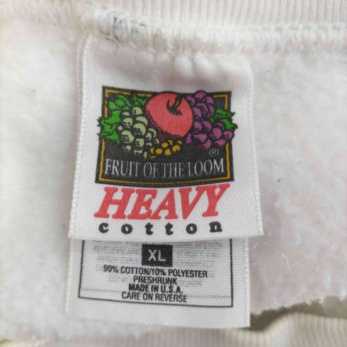 フルーツオブザルーム FRUIT OF THE LOOM USA製 STORAGE SOLUTIONS 刺繍スウェット メンズ import:XL