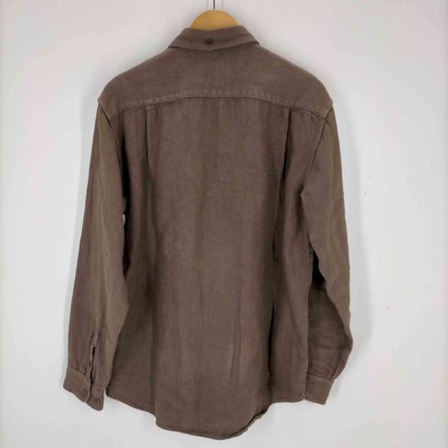 ウィムジー WHIMSY LINEN DYED SHIRT メンズ JPN:L