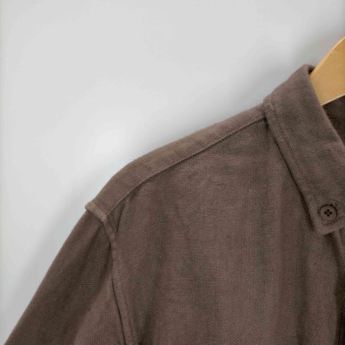 ウィムジー WHIMSY LINEN DYED SHIRT メンズ JPN:L