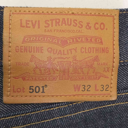 リーバイス Levis MADE IN USA LEVIS PREMIUM 501 ストレートデニムパンツ 赤耳 メンズ US:32-33 32