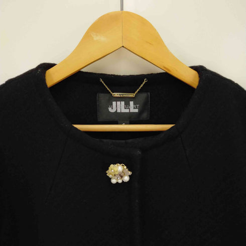 ジルバイジルスチュアート JILL by JILLSTUART ロマンティックカルゼ ノーカラーコート レディース S