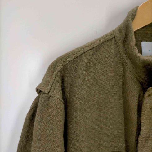 ウィムジー WHIMSY LINEN DYED BDU JACKET CONCRETE メンズ JPN:L