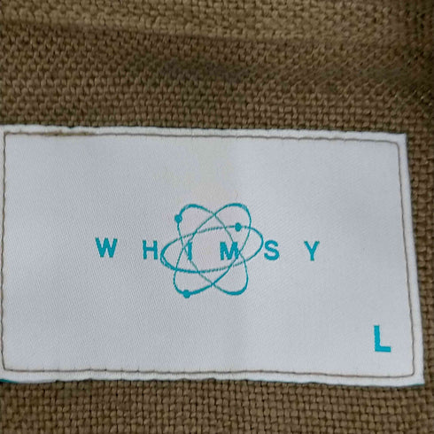 ウィムジー WHIMSY LINEN DYED BDU JACKET CONCRETE メンズ JPN:L