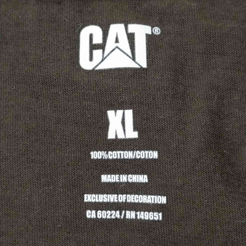 キャタピラー CAT ロゴ ワークウェア リラックスフィット T メンズ JPN:XL