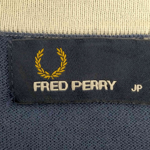 フレッドペリー FRED PERRY ロゴ刺繍 マルチカラー カーディガン レディース JP 8